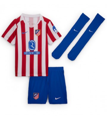 Atletico Madrid Conor Gallagher #4 Hjemmebanetrøje Børn 2025-26 Kortærmet (+ Korte bukser)